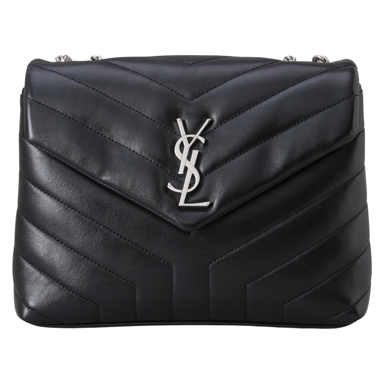 YVES SAINT LAURENT(USED)생로랑 494699 모노그램 쉐브론 루루백 스몰